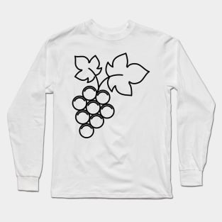 Wine Grapes Long Sleeve T-Shirt